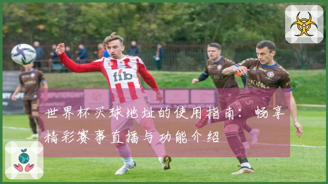 世界杯买球地址的使用指南：畅享精彩赛事直播与功能介绍