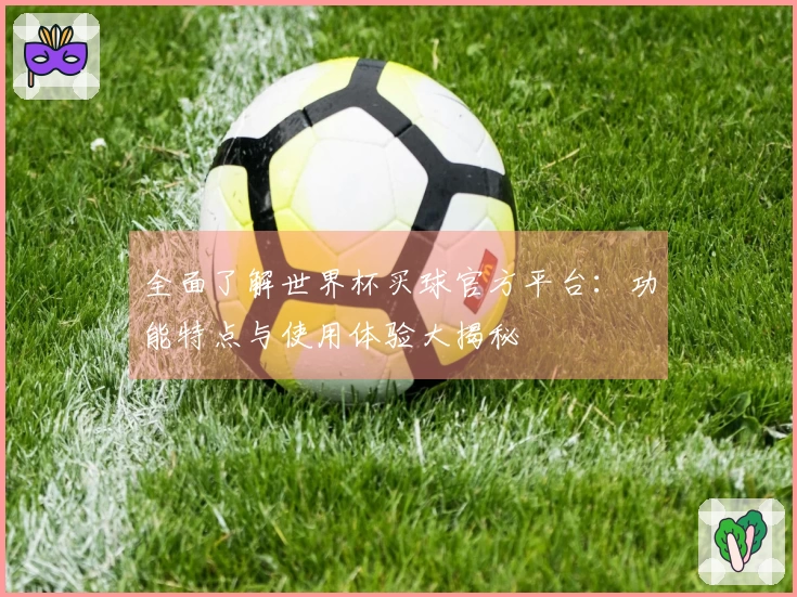 全面了解世界杯买球官方平台：功能特点与使用体验大揭秘